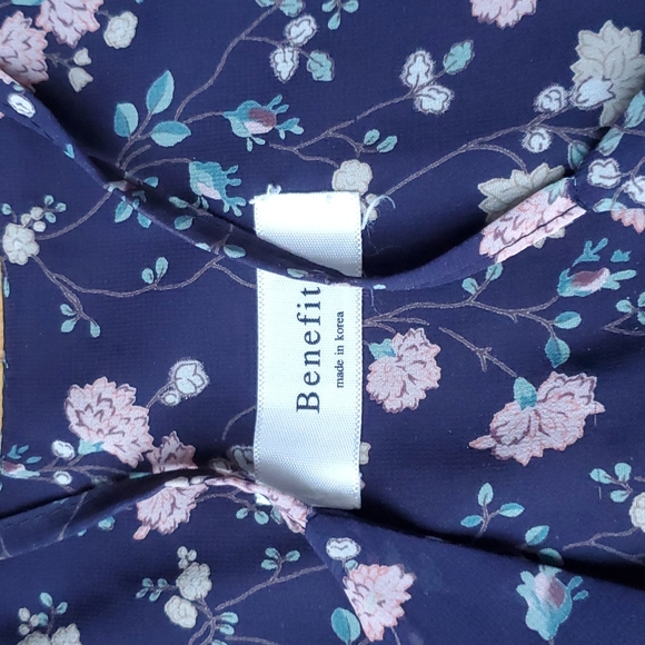 Floral Chiffon Maxi Length Tank Dress Sz S - Picture 3 of 4